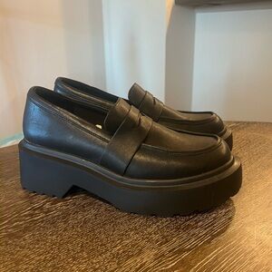 Target Black Platform Loafers